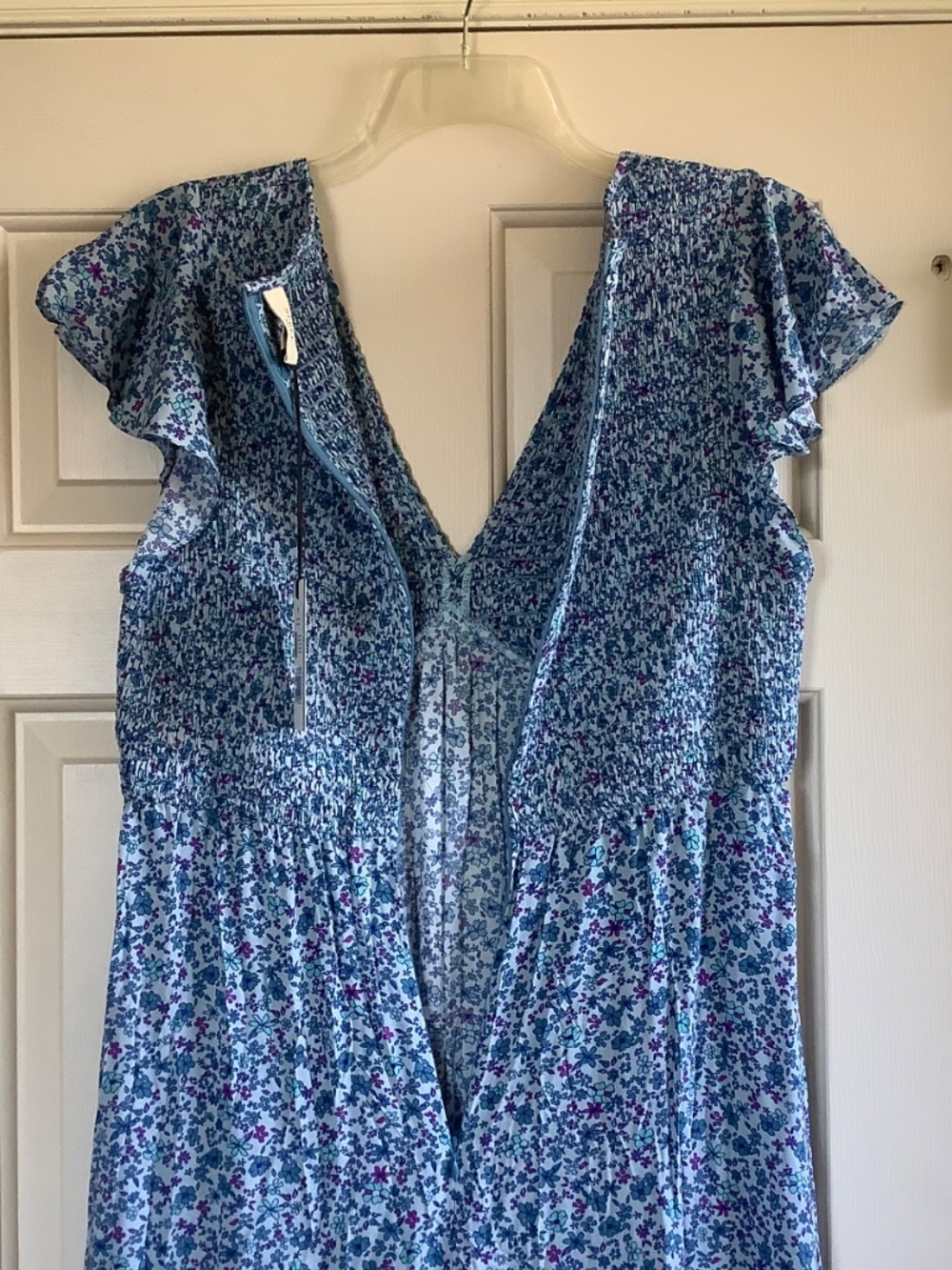SPELL Love Jetty Shirred Jumpsuit Blue Nirvana SZ XXL - Picture 11 of 16